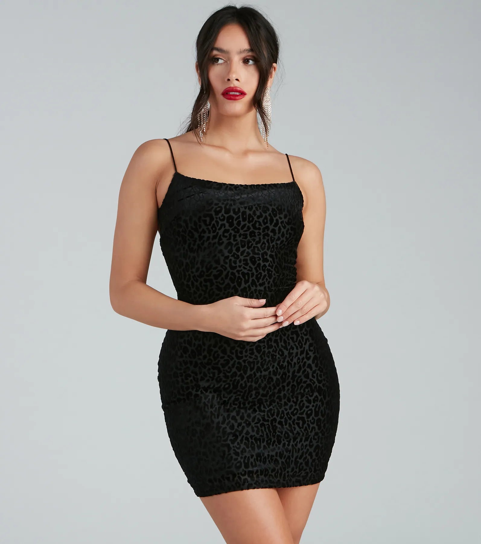 Pretty And Purrfect Mini Dress Classic Shift Mini Dress