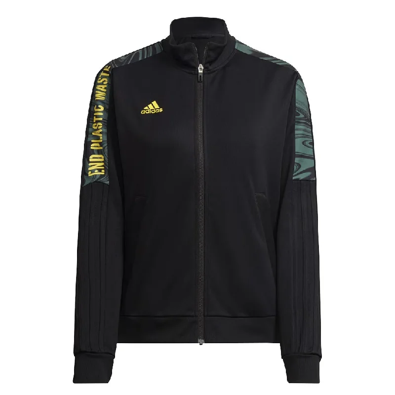 adidas - Women's Tiro RFTO Track Jacket (HP1759) Collared Jacket Crew Neck Jacket Turtle Neck Jacket