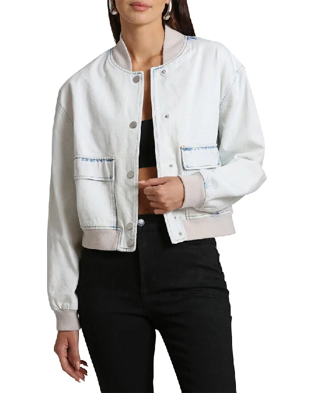 Avec Les Filles Bomber Jacket Belted Jacket Elasticated Jacket Padded Jacket