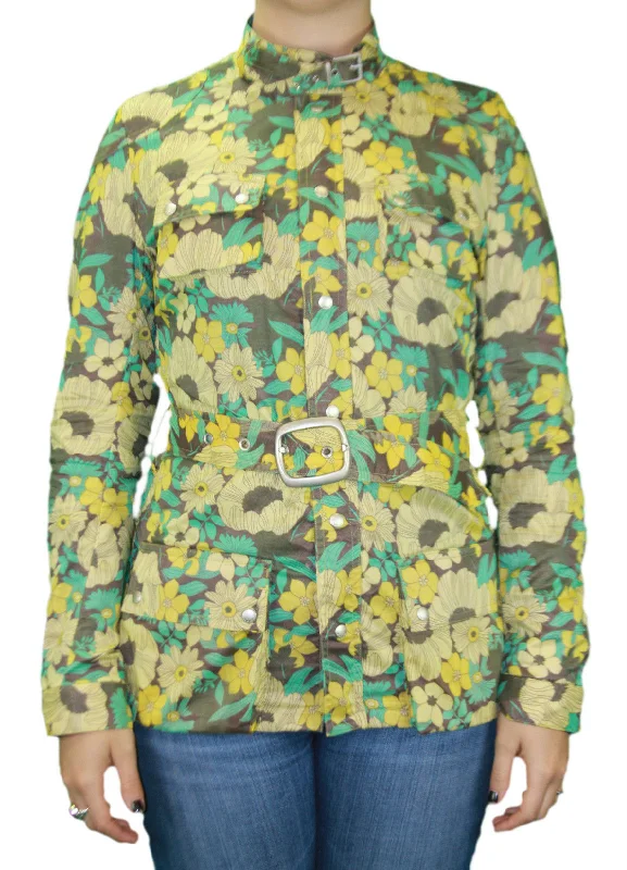 CUSTO BARCELONA Women's Burjack Jamaica Floral Jacket 392364 $276 NWT Collared Jacket Crew Neck Jacket Turtle Neck Jacket CUSTO BARCELONA Women's Burjack Jamaica Floral Jacket 392364 $276 NWT Collared Jacket Crew Neck Jacket Turtle Neck Jacket