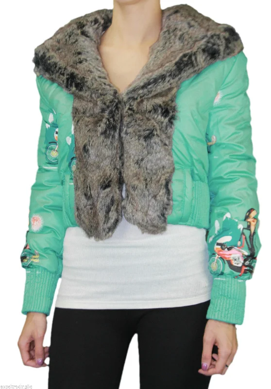 CUSTO BARCELONA Womens Cold Highway Teal Cropped Jacket 592466 $454 NWT Tailored Jacket Straight Jacket A-Line Jacket CUSTO BARCELONA Womens Cold Highway Teal Cropped Jacket 592466 $454 NWT Tailored Jacket Straight Jacket A-Line Jacket