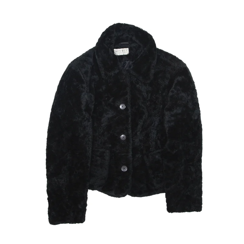 HENNES Overcoat Jacket Black 90s Womens S Hooded Jacket Caped Jacket Shawl Collar Jacket HENNES Overcoat Jacket Black 90s Womens S Hooded Jacket Caped Jacket Shawl Collar Jacket
