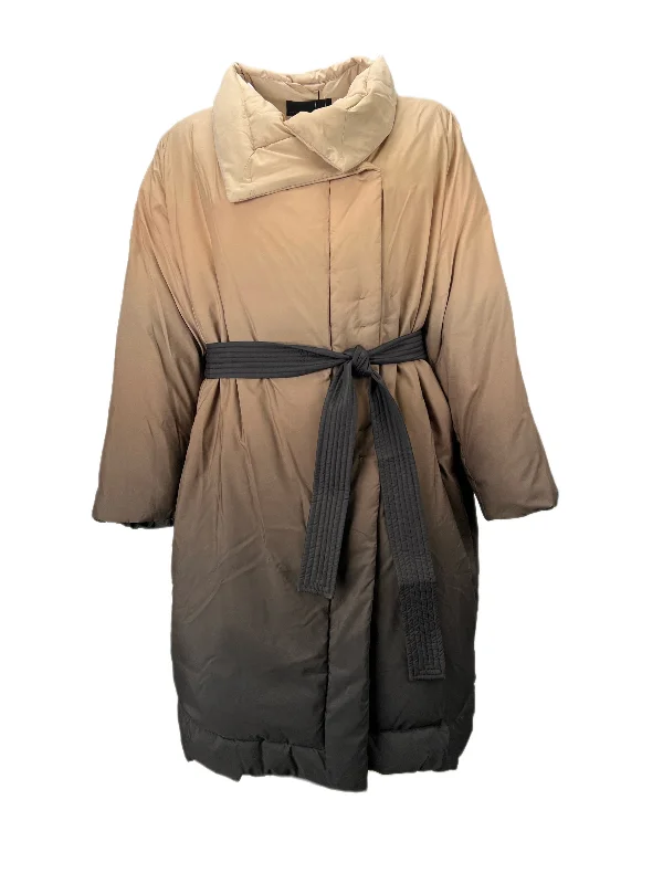 Marina Rinaldi Women's Camel Primula Belted Quilted Jacket NWT Cardigan Sweater Pullover Marina Rinaldi Women's Camel Primula Belted Quilted Jacket NWT Cardigan Sweater Pullover
