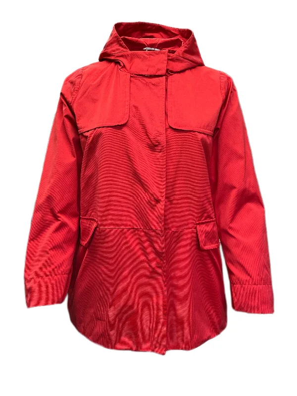 Marina Rinaldi Women's Red Livinston Hooded Rain Jacket Size 18W/27 NWT Herringbone Jacket Houndstooth Jacket Plaid Jacket Marina Rinaldi Women's Red Livinston Hooded Rain Jacket Size 18W/27 NWT Herringbone Jacket Houndstooth Jacket Plaid Jacket