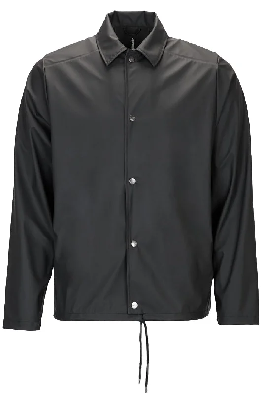RAINS Unisex Black Coach Rain Jacket #1245 $110 NWT Satin Jacket Silk Jacket Chiffon Jacket RAINS Unisex Black Coach Rain Jacket #1245 $110 NWT Satin Jacket Silk Jacket Chiffon Jacket