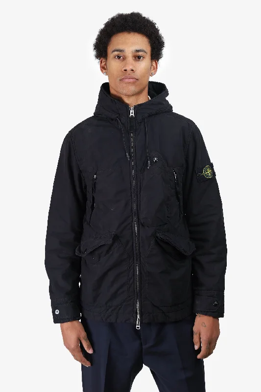 Stone Island Black Light Puffer Jacket Size M Mens Faux Fur Jacket Real Fur Jacket Shearling Jacket Stone Island Black Light Puffer Jacket Size M Mens Faux Fur Jacket Real Fur Jacket Shearling Jacket