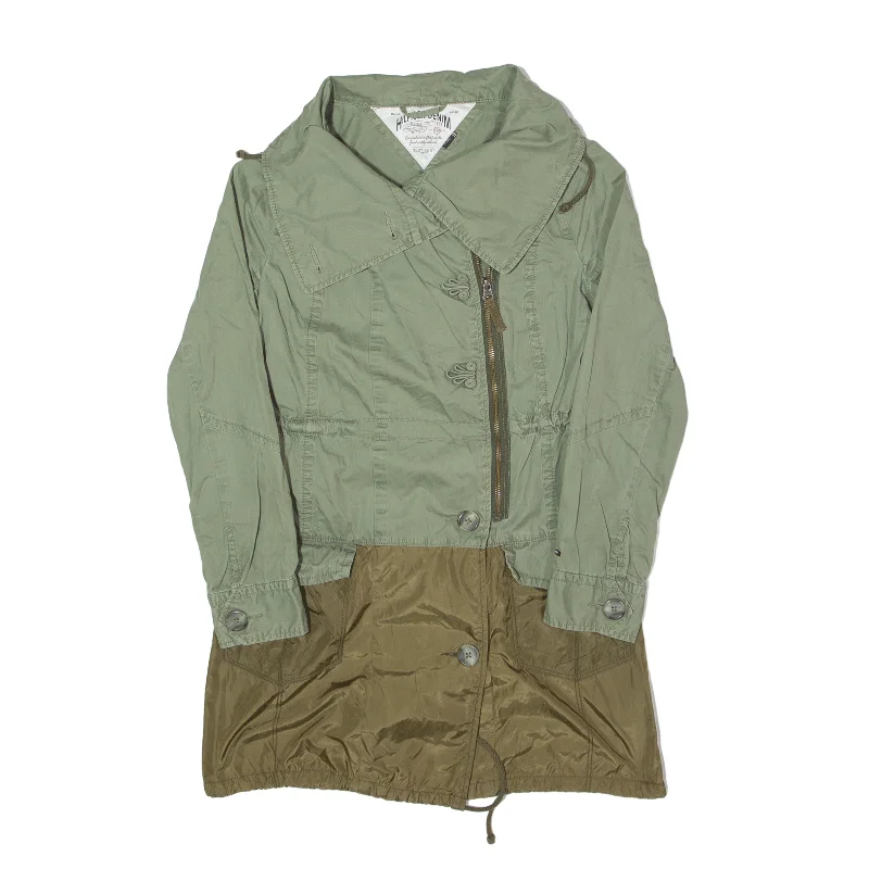 TOMMY HILFIGER DENIM Jacket Green Womens XS Chenille Fabric Brocade Fabric Lace Fabric TOMMY HILFIGER DENIM Jacket Green Womens XS Chenille Fabric Brocade Fabric Lace Fabric