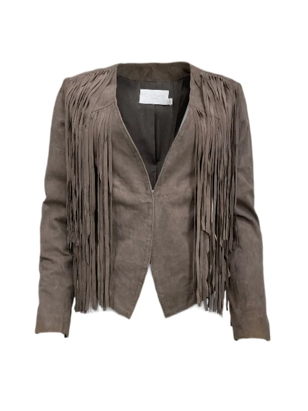 WALTER BAKER Women's Grey Vivica Jacket #WB3943 NWT Belted Jacket Elasticated Jacket Padded Jacket WALTER BAKER Women's Grey Vivica Jacket #WB3943 NWT Belted Jacket Elasticated Jacket Padded Jacket