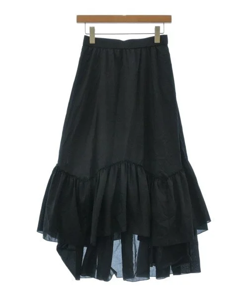 PLST Long/Maxi length skirts button skirt front