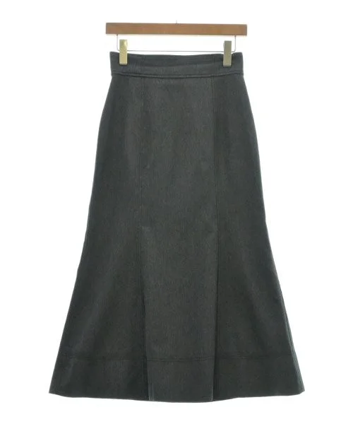 Couture brooch Long/Maxi length skirts denim skirt classic