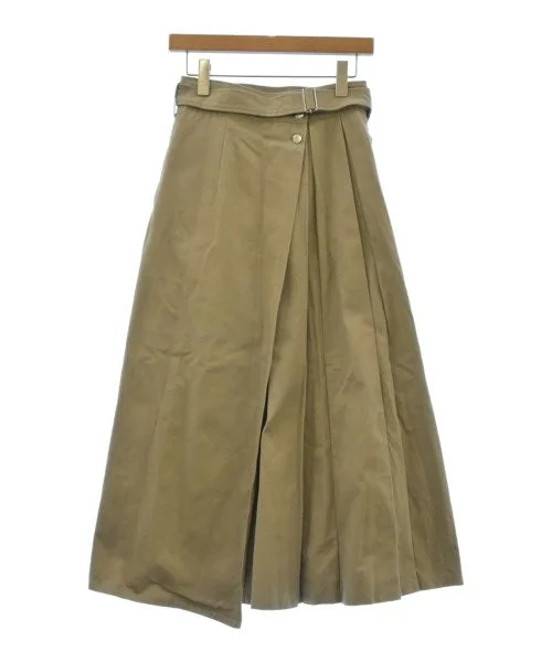 foufou Long/Maxi length skirts pleated skirt texture