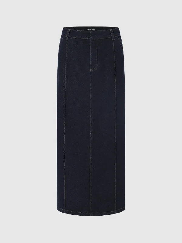 Denim Skirts cashmere skirt soft